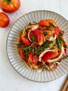 Tomato Kimchi with Chives